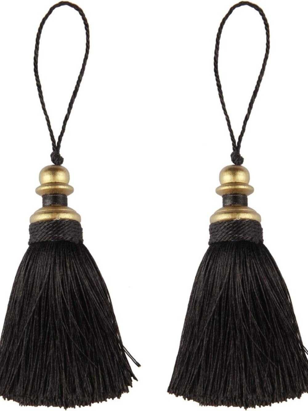 2 Pack Tassel Key Tassel with Loops for Home Decoration